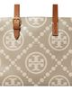 Tory Burch Tory Burch Small T Monogram Contrast Embossed Tote - 5
