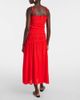 Tory Burch Tory Burch Smocked midi skirt - 3