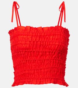Tory Burch Tory Burch Smocked tank top