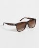 Tory Burch Tory Burch Square Sunglasses Dark Tortoise One - 4
