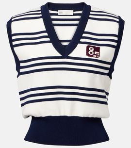 Tory Burch Tory Burch Striped sweater vest