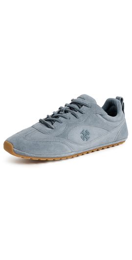Tory Burch Tory Burch Suede Field Sneakers Dusky Blue