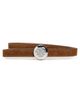 Tory Burch Tory Burch Suede Romy Belt Caramel/Tiramisu - 1