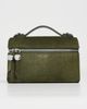 Tory Burch Tory Burch Suede Slim Top Handle Bag Leccio One - 2