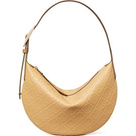 Tory Burch Tory Burch T-Monogram Jacquard Crescent Shoulder Bag