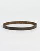 Tory Burch Tory Burch T Monogram Coated Canvas Miller Belt French Press/Gold XL - 5