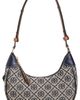 Tory Burch Tory Burch T Monogram Crescent Bag Tory Navy One Size - 1