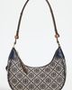 Tory Burch Tory Burch T Monogram Crescent Bag Tory Navy One Size - 2
