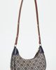 Tory Burch Tory Burch T Monogram Crescent Bag Tory Navy One Size - 4
