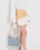 Tory Burch Tory Burch T Monogram Denim Messenger Bag Powder Blue One - 3