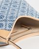 Tory Burch Tory Burch T Monogram Denim Messenger Bag Powder Blue One - 6