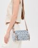 Tory Burch Tory Burch T Monogram Denim Pocket Crossbody Powder Blue One - 2