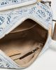 Tory Burch Tory Burch T Monogram Denim Pocket Crossbody Powder Blue One - 5