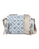 Tory Burch Tory Burch T Monogram Denim Pocket Crossbody Powder Blue One - 6