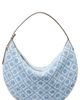 Tory Burch Tory Burch T Monogram Denim Shoulder Bag - 1