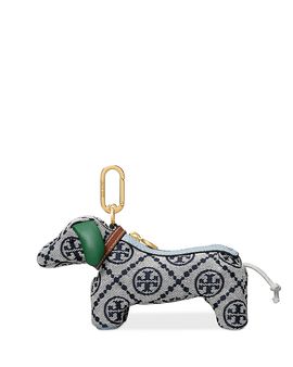 Tory Burch Tory Burch T Monogram Dog Bag Charm