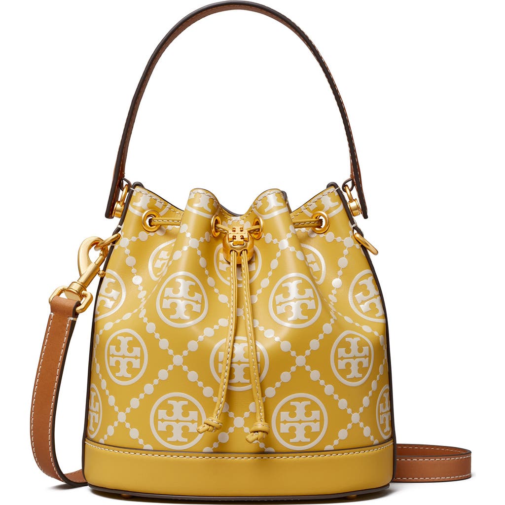 Tory Burch Tory Burch T Monogram Embossed Bucket Bag