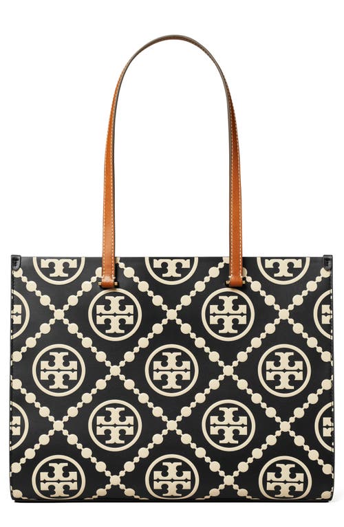 Tory Burch Tory Burch T Monogram Embossed Leather Tote