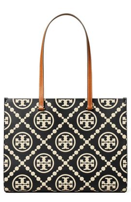 Tory Burch Tory Burch T Monogram Embossed Leather Tote
