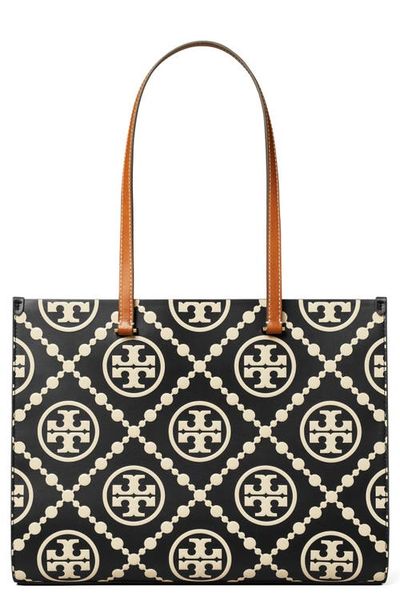 Tory Burch Tory Burch T Monogram Embossed Leather Tote