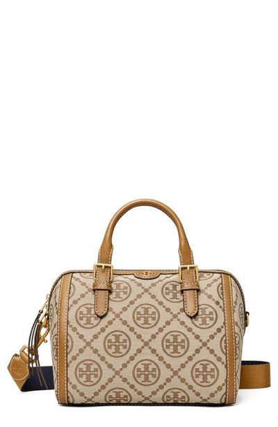 Tory Burch Tory Burch T Monogram Jacquard Barrel Shoulder Bag