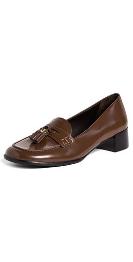 Tory Burch Tory Burch Tassel Loafers Mocha Brown