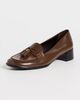 Tory Burch Tory Burch Tassel Loafers Mocha Brown - 2
