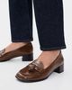 Tory Burch Tory Burch Tassel Loafers Mocha Brown - 3