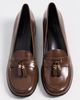Tory Burch Tory Burch Tassel Loafers Mocha Brown - 5