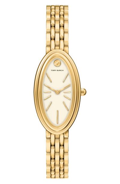 Tory Burch Tory Burch The Oval Elongated Bracelet Watch, 22mm x 38mm