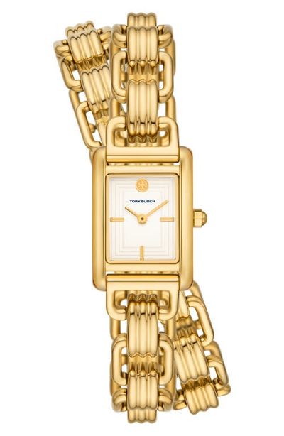 Tory Burch Tory Burch The Small Eleanor Double Wrap Bracelet Set, 19mm x 28mm