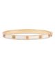 Tory Burch Tory Burch Thin Icon Double T & Mother Of Pearl Bangle Bracelet - 1