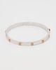 Tory Burch Tory Burch Thin Icon Hinge Bracelet Tory Silver/Tory Gold One - 2