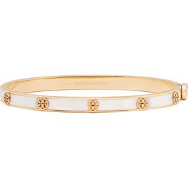 Tory Burch Tory Burch Thin Icon Mother of Pearl Bangle