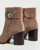 Tory Burch Tory Burch Turnlock Heeled Ankle Boot 70mm River Rock - 4