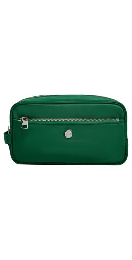 Tory Burch Tory Burch Twist Large Cosmetic Case Basil One