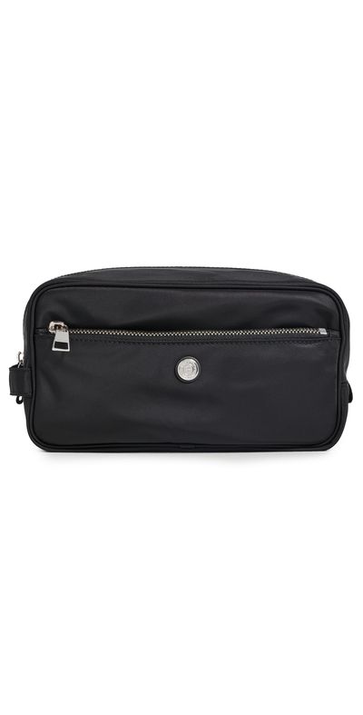 Tory Burch Tory Burch Twist Large Cosmetic Case Black One