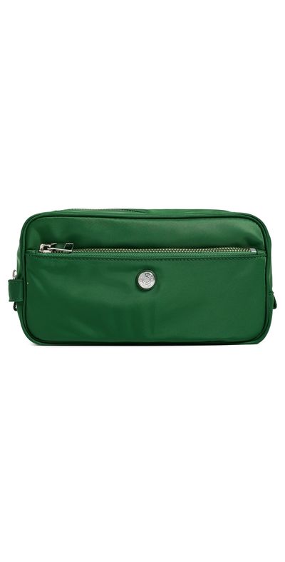 Tory Burch Tory Burch Twist Medium Cosmetic Case Basil One