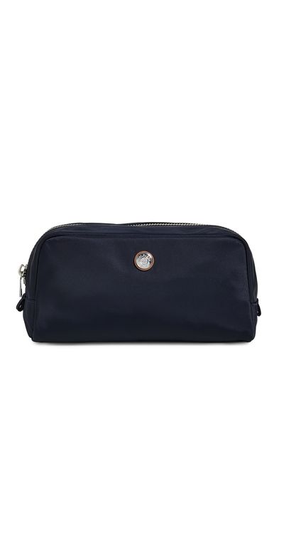 Tory Burch Tory Burch Twist Medium Cosmetic Case Navy One