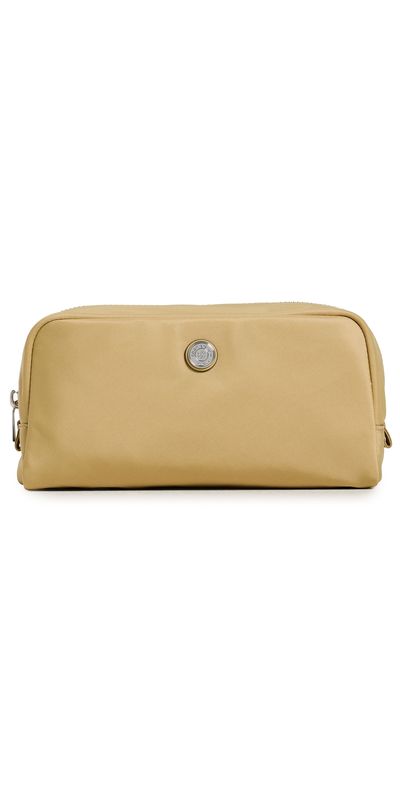 Tory Burch Tory Burch Twist Medium Cosmetic Case Warm Bread One