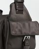 Tory Burch Tory Burch Virginia Pocket Shoulder Bag Dark Brown One - 5