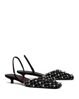 Tory Burch Tory Burch Women's Bell Slingback Flats