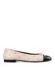 Tory Burch Tory Burch Women's Bunny Knot Cap Toe Leather Ballet Flats - 2