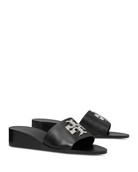 Tory Burch Tory Burch Women's Charlie Cuoio Leather Wedge Sandals