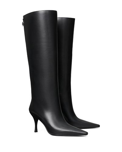 Tory Burch Tory Burch Women's Charlie Leather Knee High Boots