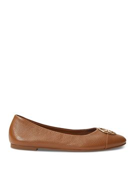 Tory Burch Tory Burch Women's Chelsea Leather Cap Toe Ballet Flats
