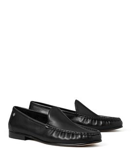 Tory Burch Tory Burch Women's Classic Ruched Leather Loafers