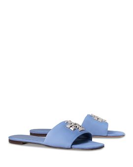 Tory Burch Tory Burch Women's Eleanor Leather Slide Sandals
