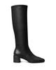 Tory Burch Tory Burch Women's Embossed Leather Knee High Boots - 2