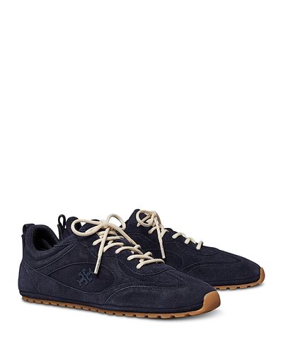 Tory Burch Tory Burch Women's Field Suede Lace Up Sneakers